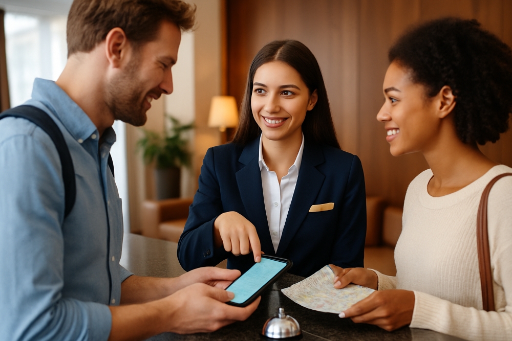 Atendimento bilíngue: como atender bem hóspedes internacionais