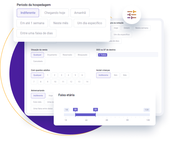 Filtros para envio de mensagens